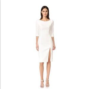 Black Halo white Marissa dress, 6